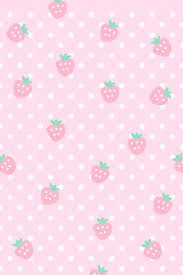 ✓ hd & 4k quality download high quality pink backgrounds for your mobile, desktop or website from our stunning collection. Strawberry Pink And Wallpaper Image Cute Pastel Background Kawaii Background Kawaii Wallpaper