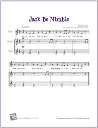 Jack, be quick, jack, jump over the candlestick. Jack Be Nimble Free Orff Orchestration Sheet Music