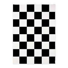 Bedroom Black And White Checkered Rug Black And White Checkered Pattern 5 X7 Area Rug By Beautifulbed Cafepress In 2020 Area Rug Design Rugs Area Rugs