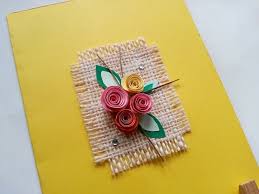 When you design your greeting cards, you have control over the look and taking the time to make a greeting card personally, lets the receiver know just how special they are to you. Diy Floral Greeting Card How To Make A Quilled Greetings Card Papercraft On Cut Out Keep