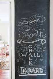 This is very interesting way of decorating because you can do it yourself. How To Make A Smooth Chalkboard Wall For Imperfect Walls Pretty Handy Girl