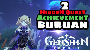 2 Item Hidden Achievement World Quest Guide Genshin Impact Youtube