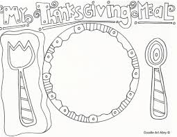 Color online or print and color with crayons, pencils, and markers! Thanksgiving Coloring Pages Doodle Art Alley