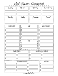 The Most Practical Meal Planner Ever Our Handcrafted Life Meal Planner Printable Free Free Printable Meal Planner Templates Meal Planner Template