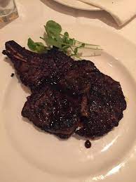 I Ate Porcini Rubbed Bone In Ribeye With 15 Year Aged Balsamic R Food