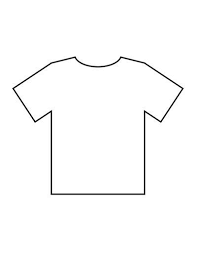 Download Best Free Blank T Shirt Outline Template In 2021 Template Sjablonen T Shirts