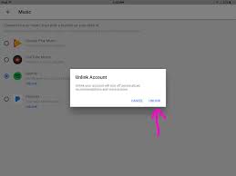In the top right corner of the screen, tap more options then manage accounts. How To Unlink Spotify From Google Home Speaker Tom S Tek Stop