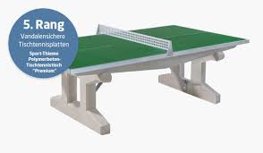 Spielen sie mit diesem einziehbaren tischtennisnetz an nahezu jedem tisch zu jeder zeit tischtennis. Beton Tischtennisplatte Test Und Vergleich 2020 Die 5 Besten