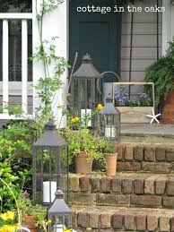 Outdoor Decorating Ideas Lanterns Front Porch Decorating House Front Porch Porch Lanterns