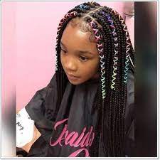 The best advantage of braided hairstyles is that these this is a perfect hairstyle for black hair girls. Cute Weave Hairstyles For Kids Novocom Top