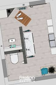 Das T Bad Mit 3 Zonen Grundriss Bad Grundriss Grosse Badezimmer Bad Ideen Grundriss