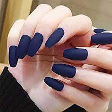 ¡o cualquier estación del año! Bloomingboom Baul De Unas Postizas De 12 Tamanos 24 Unidades Acrilicas Para Decoracion De Unas Color Azul Marino Amazon Es Belleza