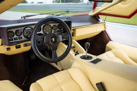 The design is inspired by sports prototypes and racing cars. 1984 Lamborghini Countach 5000s For Sale Curated Vintage Classic Supercars