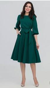 Pin By Ma Luisa Alvarez On Vestidos In 2020 Half Sleeve Dresses Knee Length Dress Fashion Dresses