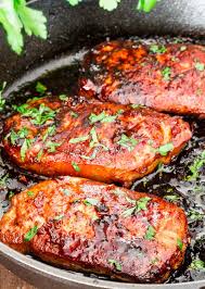 Korean Style Pork Chops Even Better If Marinades Overnight Also Baked Them 375 For 16 Mins Pork Recipes Pork Dinner Recipes