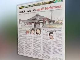 The company operates in the construction industry. Syukur Baki Hutang Bina Masjid Langsai