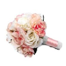 Simple wedding bouquet design with massed roses in shades of pink peach. Madrid Pink Romance Flower Delivery Pink And White Roses Bridesmaid Bouquet Flower Delivery Madrid Online Florist Madrid
