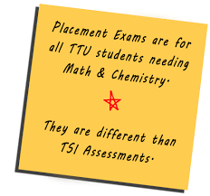 The assessment is not timed, but usually takes one to two hours to complete. Placement Exams Admitted Student Tasklist Transition Engagement Ttu