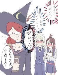 Source Pixiv Atsuko Kagari Akko Kagari Sucy Manbavaran Lotte Yanson Constanze Amalie Von Braunschbank Albrechtsberger Diana C Little Witch Academy Anime Witch
