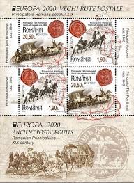Curs opţional „ europa în secolul xx. Europa Stamps Romania 2020
