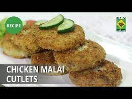 Check Chicken Malai Cutlets Recipe In Urdu Learn To Cook Chicken Malai Cutlets Recipe By Chef Samina Jalil At Masala Tv Show L Recipes Cutlets Recipes Malai