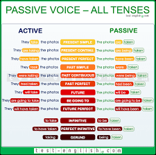 A passive voice sentence may or may not include the agent (by whom something was done), for example von mir (by me) in this sentence: Test English Prepare For Your English Exam