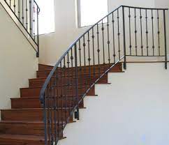 صور درابزين درج للفلل والدوبليكس بأحدث الاشكال ميكساتك iron stair railing wrought iron stairs wrought iron stair railing