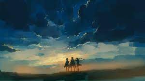 A Fairly Large Collection Of Location Art Anime Background Field Wallpaper Attack On Titan