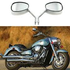 Chrome Long Stem Motorcycle Mirrors For Kawasaki Vulcan 800 900 1500 Custom Us Kawasaki Vulcan Motorcycle Mirrors Kawasaki Vulcan 800