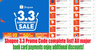 Valid for cimb credit/debit cardholders on shopee app only on 12.12.2019. Shopee 3 3 Promo Code Complete List All Banks Extra Discounts Coupon Vouchers Full Listing Everydayonsales Com News
