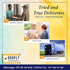 Droply Your Trusted Courier Service Partner Companies In Dubai Delivery Companies Courier