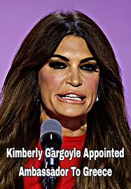 Kimberly Guilfoyle was sworn in as the first female U.S. Ambassador to  #Greece and is expected to arrive in #Athens at the end of October. U.S.  Department of State U.S. EMBASSY ATHENS #