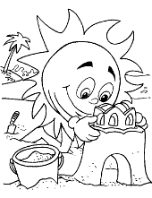 Summer is hot and you often look for something cool that will make your summer days more relaxed and chilled. Summer Coloring Pages Seasons Topcoloringpages Net