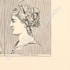 Maybe you would like to learn more about one of these? Gravures Anciennes Dessins Rome Antique Coiffures Romaines Mode Romaine Taille Douce 1870