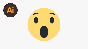 My Favorite Facebook Emoticon Wow Wow Emoji Emoji Illustrator Tutorials
