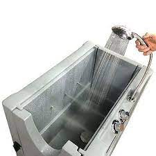 Home Pet Spa Mobile Pet Dog Washing And Grooming Bath Wash Tub Indoor Outdoor Ebay Pet Shower Pet Spa Dog Bath Tub