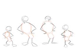 Learn how to sketch different cartoon body types to help you enhance your character designs. How To Draw A Cartoon Body Easy Tutorial 4 Steps Toons Mag