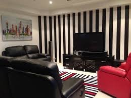 Check spelling or type a new query. Aspiring Walls Quality Wallpaper And Wall Murals 500 500 Black And White Striped Wallpaper Nz 18 W Red Home Decor Striped Wallpaper Black And Red Living Room