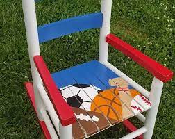 Rocking Chair Conversion Kit Black Preorder Mid March Etsy In 2021 Kids Rocking Chair Painted Kids Chairs Kids Chairs