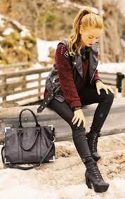 Pin By Made Iriarte Ramos On Ropa Y Accesorios Rocker Outfit Fashion Rocker Chic Style