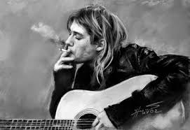 Kurt cobain birthday fest 2021. Kurt Cobain Drawing Kurt Cobain Guitar By Viola El In 2021 Kurt Cobain Kurt Cobain Art Guitar Posters