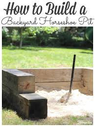 Stake—could be rebar or other sturdy material. How To Build A Horseshoe Pit That Rocks In 6 Easy Steps Lehman Lane