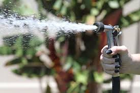 On concrete, we measured how far the nozzle sprayed water when holding the hose. The 9 Best Garden Hose Nozzles Of 2021 Reviews By Your Best Digs