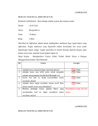 27 hb april 2011 (rabu) jam 06:03. Doc Lampiran Temubual Mufidah Ramizah Academia Edu