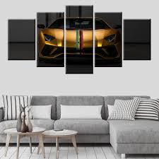 Ferrari lamborghini cizimi boyama3d iyi seyirlerlamborghini boyama kitabi oyunu bedava yap boz oyunlari oyna. 5 Panel Tuval Boyama Araba Resim Spor Araba Lamborghini Sanat Posterleri Oturma Odasi Yatak Odasi Duvar Dekorasyon Resim Moduler Www Lecontte Store