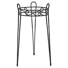 21 In Canterbury Scroll Top Metal Plant Stand Metal Plant Stand Plant Stands Outdoor Plant Stand