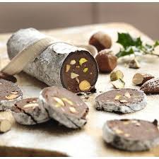 Le Saucisson En Chocolat Chocolat Saucisson Dessert Original