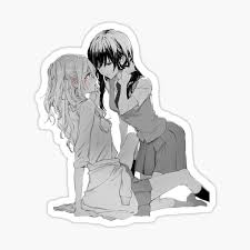 Tons of awesome citrus anime wallpapers to download for free. Lesbian Anime Stickers Redbubble