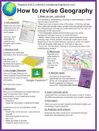 Geography How To Revise Gcse Geography Revision Geography Lessons School Study Tips