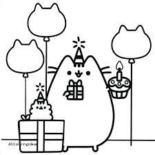 Check spelling or type a new query. Birthday Pusheen Coloring Pages Novocom Top